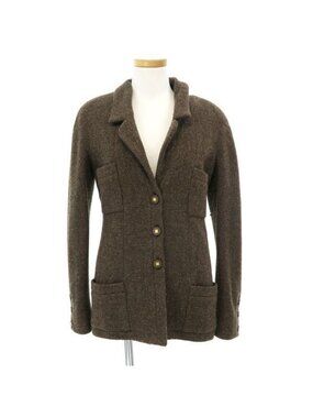 Chanel Jacket Brown